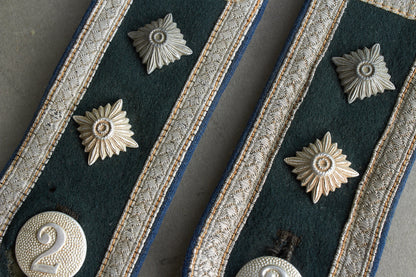 Wehrmacht "Sanitäter" Shoulder Boards. "Slip on". Matching pair. Original.