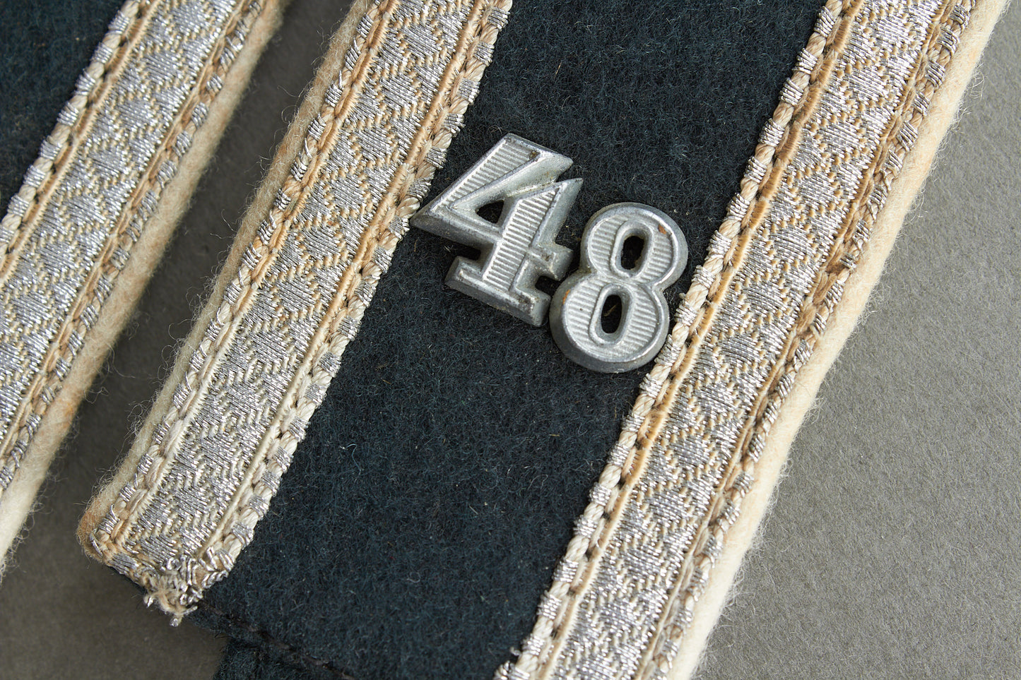 Wehrmacht "Infanterie" Shoulder Boards. "Slip on". Matching pair. Original.