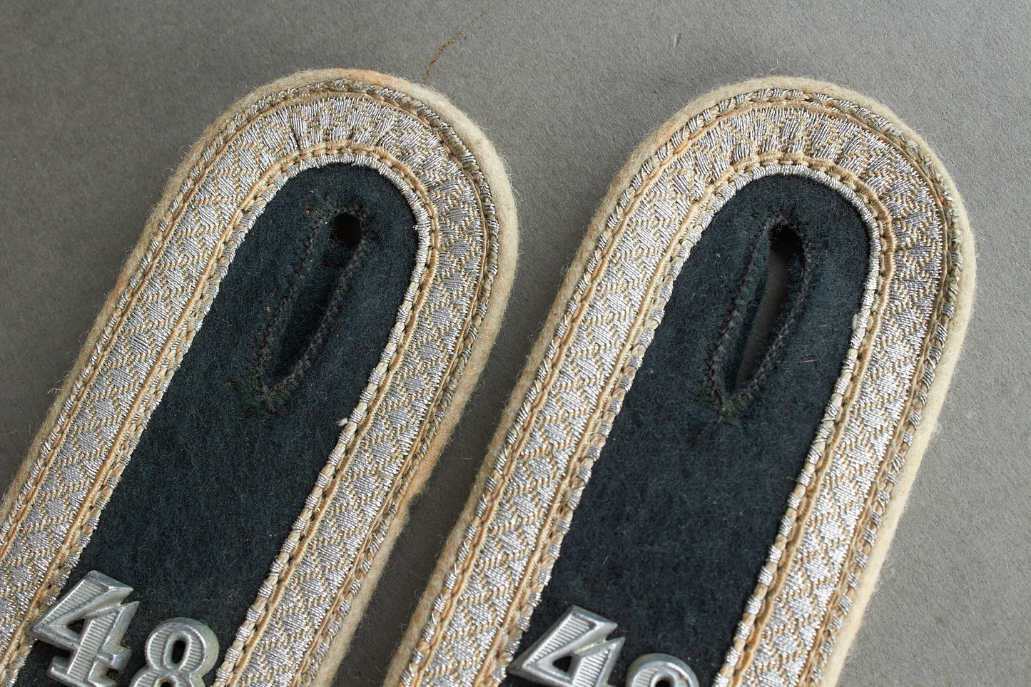 Wehrmacht "Infanterie" Shoulder Boards. "Slip on". Matching pair. Original.