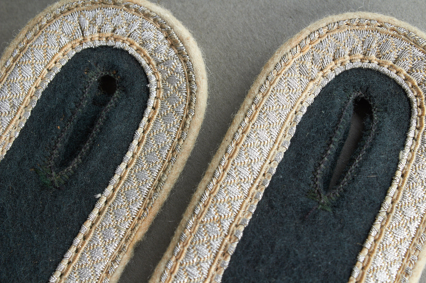 Wehrmacht "Infanterie" Shoulder Boards. "Slip on". Matching pair. Original.