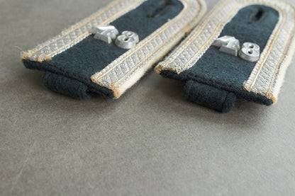 Wehrmacht "Infanterie" Shoulder Boards. "Slip on". Matching pair. Original.