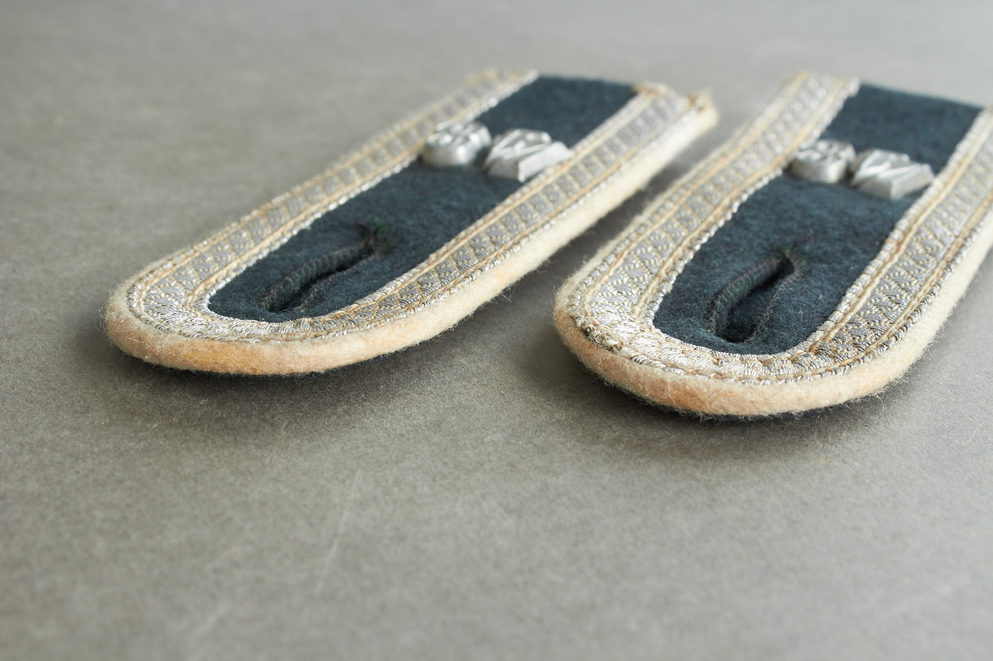 Wehrmacht "Infanterie" Shoulder Boards. "Slip on". Matching pair. Original.
