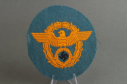 Polizei Feldgendarmerie "Ärmeladler" Sleeve Eagle. Rare. Original.