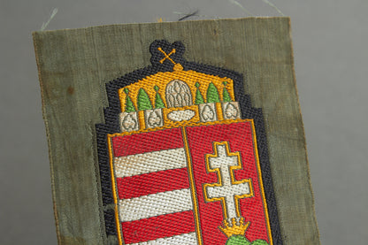 Wehrmacht Hungarian Volunteer Shield. Original.