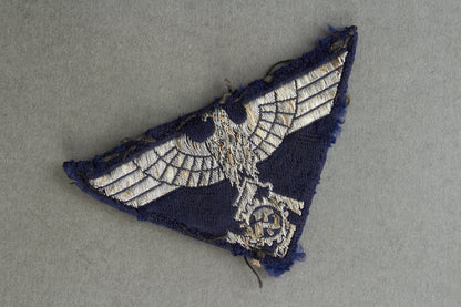 TeNo (Technische Nothilfe) "Ärmeladler für Führer" Officer Sleeve Eagle. Original.