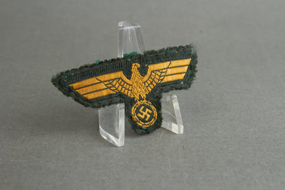 Kriegsmarine Küstenartillerie "Mützen Adler" Cap Eagle. Original.