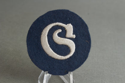 Luftwaffe "Ärmelabzeichen" Career Sleeve Insignia. Maker Marked. Original