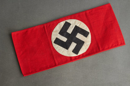 SA (Stumabteilung) "SA-Marinestandarte" Coat Armband. Extremely rare! Marked and with RZM Paper Tag. Original.