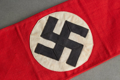 SA (Stumabteilung) "SA-Marinestandarte" Coat Armband. Extremely rare! Marked and with RZM Paper Tag. Original.