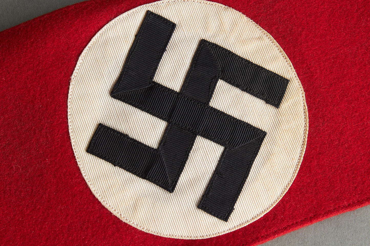 NSDAP Armband. 3-Piece Construction. With RZM Paper Tag. Original.