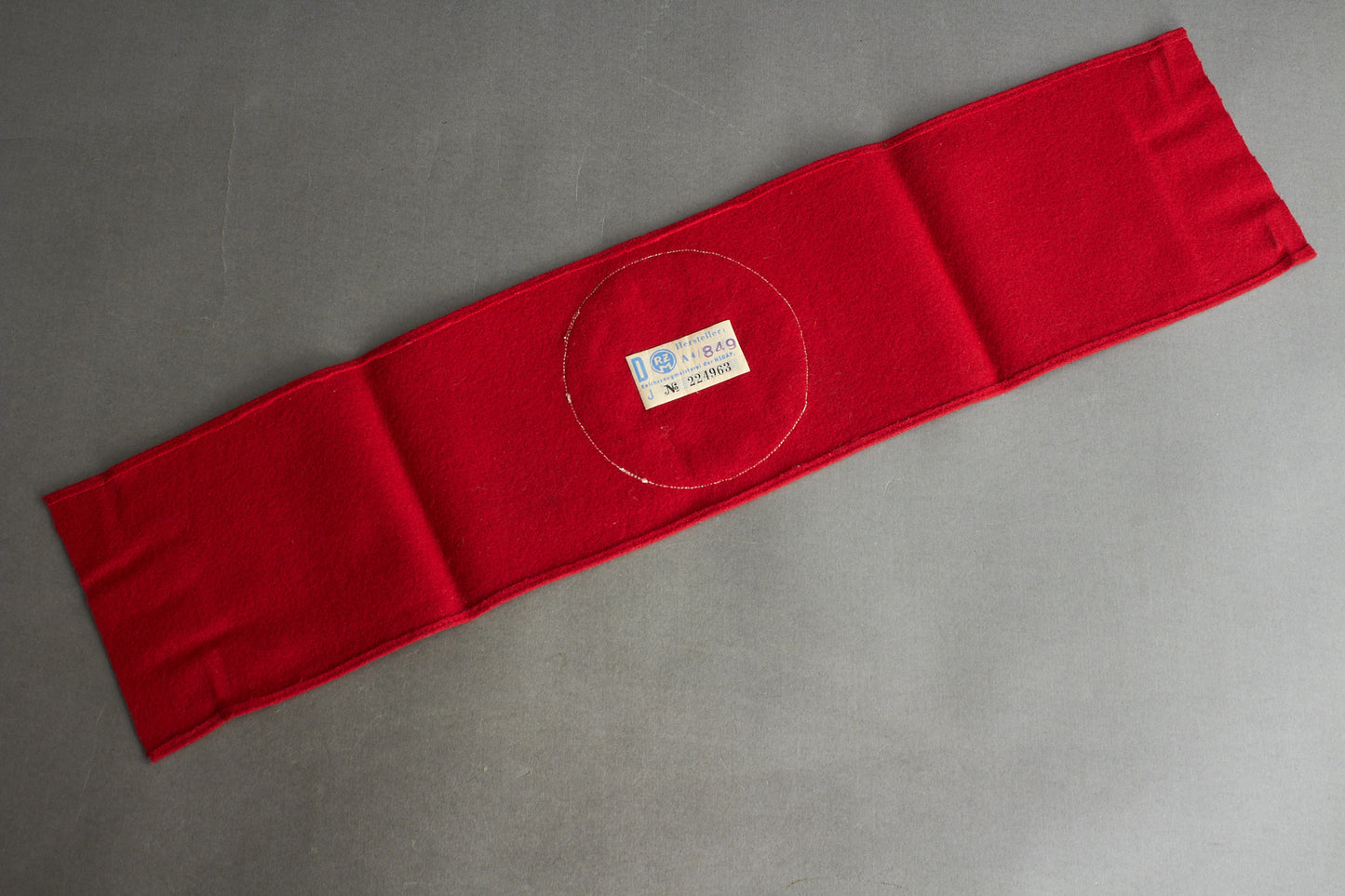 NSDAP Armband. 3-Piece Construction. With RZM Paper Tag. Original.