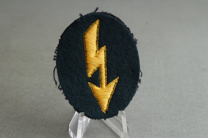 Wehrmacht Ärmelabzeichen "Funker". Original.