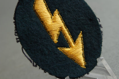 Wehrmacht Ärmelabzeichen "Funker". Original.