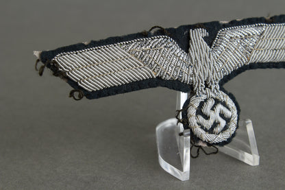 Wehrmacht Officer Breast Eagle. Tunic Removed. Original.