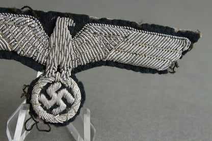 Wehrmacht Officer Breast Eagle. Tunic Removed. Original.
