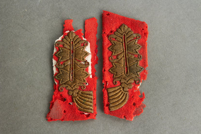Wehrmacht General Collar tabs. Matching pair. Original.