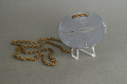 NSKK "LEGION SPEER" (Transportgruppe Speer) Dog Tag. Original.
