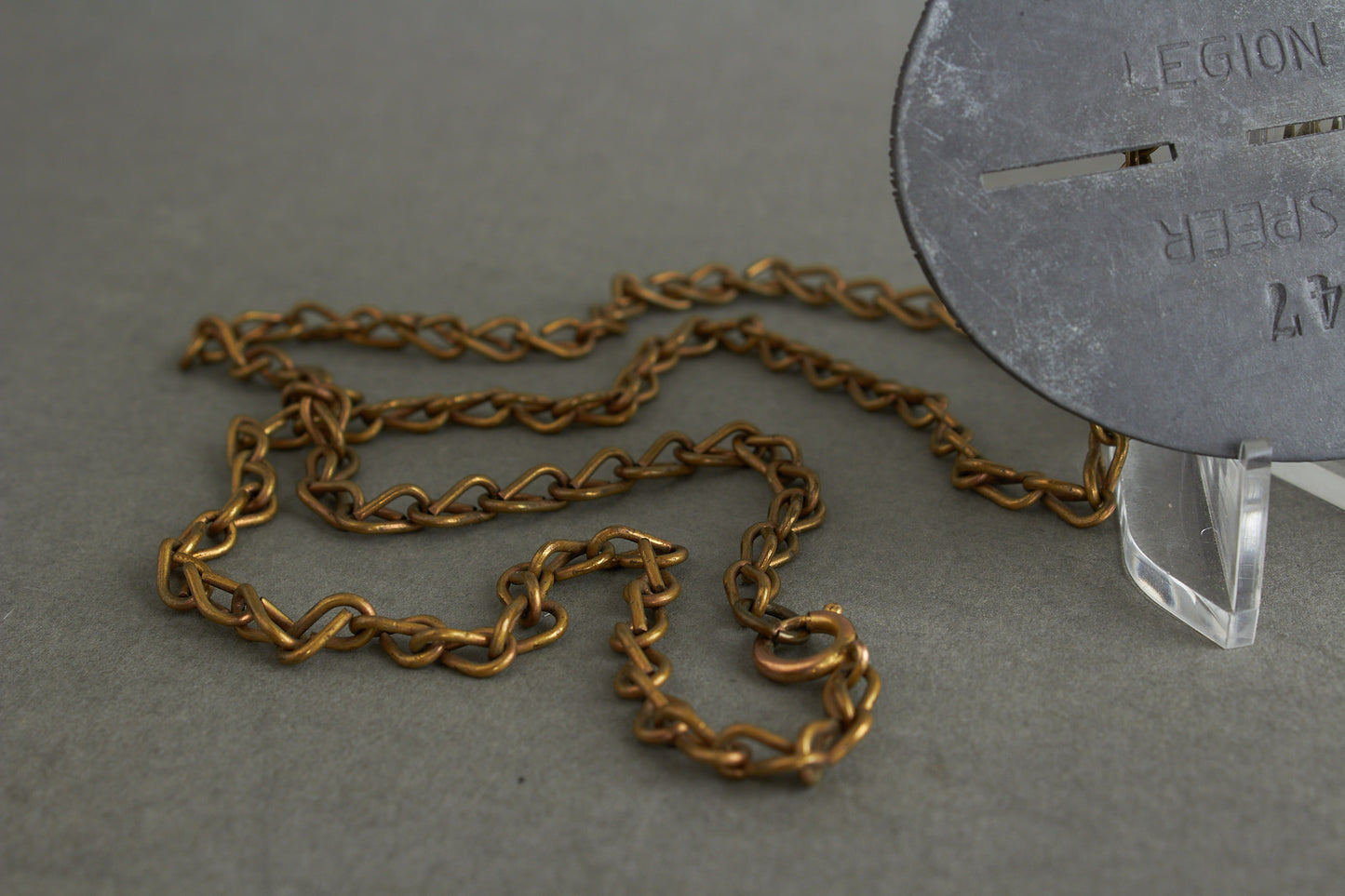 NSKK "LEGION SPEER" (Transportgruppe Speer) Dog Tag. Original.