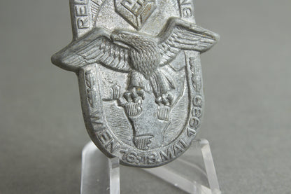 RKB (Reichskolonialbund) "Reichskolonialtagung 1939" Tinnie. Original.