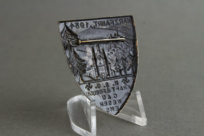 Kraft durch Freude (KdF) "Harzfahrt 1934" Tinnie. Original.
