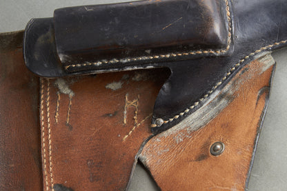 P38 Pistol Holster "Pistolentaschen P38". Rare maker "DLU 1944". Original.