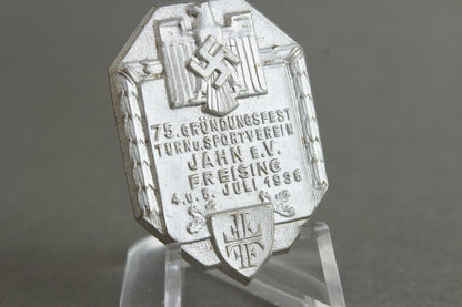 DRL "Deutscher Reichsbund für Leibesübungen" 1936 Tinnie. Original.