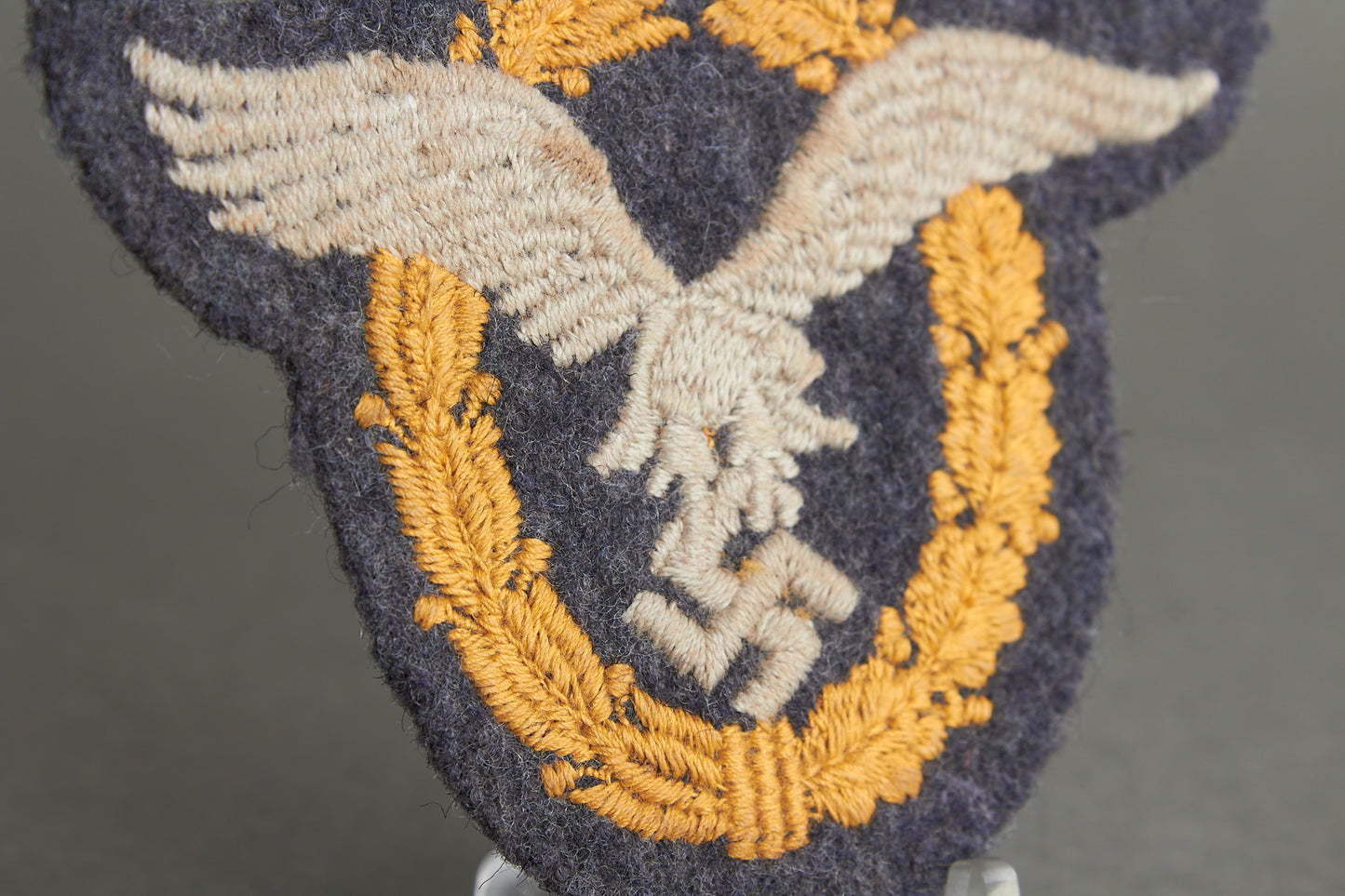 Luftwaffe "Gemeinsames Flugzeugführer- und Beobachterabzeichen" Cloth Badge. Original.