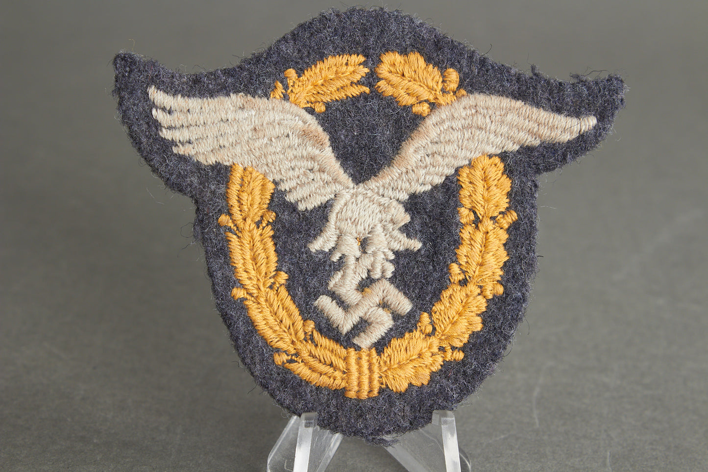 Luftwaffe "Gemeinsames Flugzeugführer- und Beobachterabzeichen" Cloth Badge. Original.