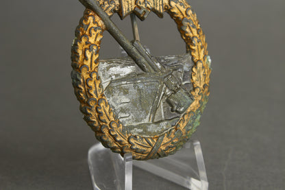 Kriegsmarine "Kriegsabzeichen der Marine-Artillerie". Original.