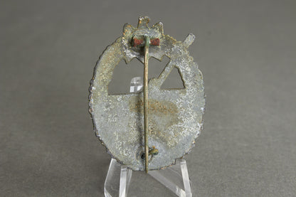 Kriegsmarine "Kriegsabzeichen der Marine-Artillerie". Original.