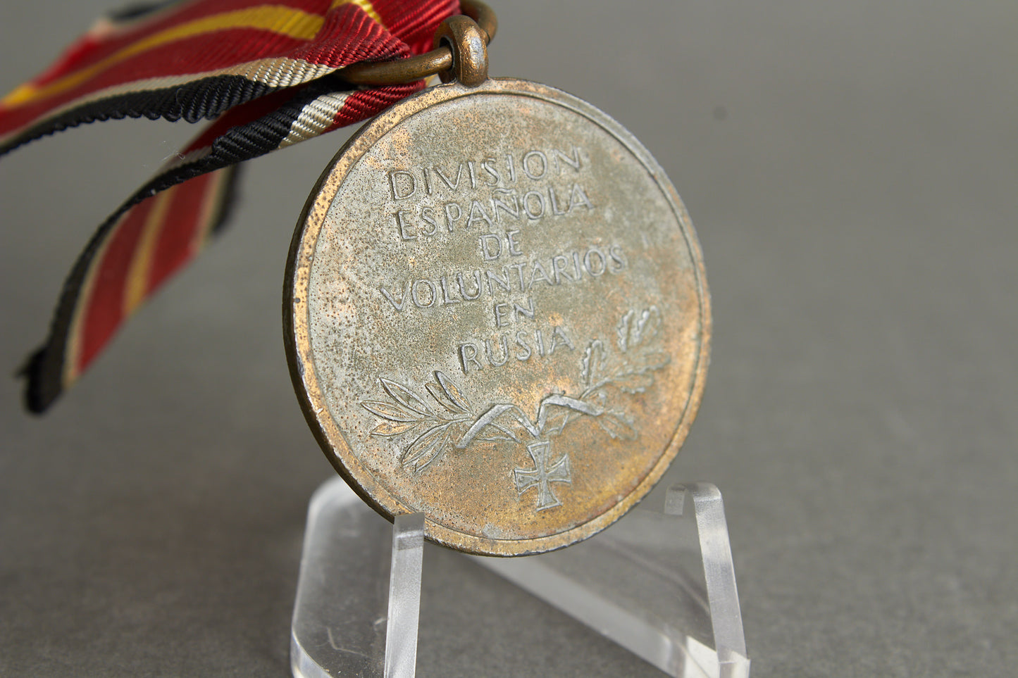 Spanish "Tapferkeits-und Erinnerungsmedaille der Spanischen Blauen Division". Rare. Original.