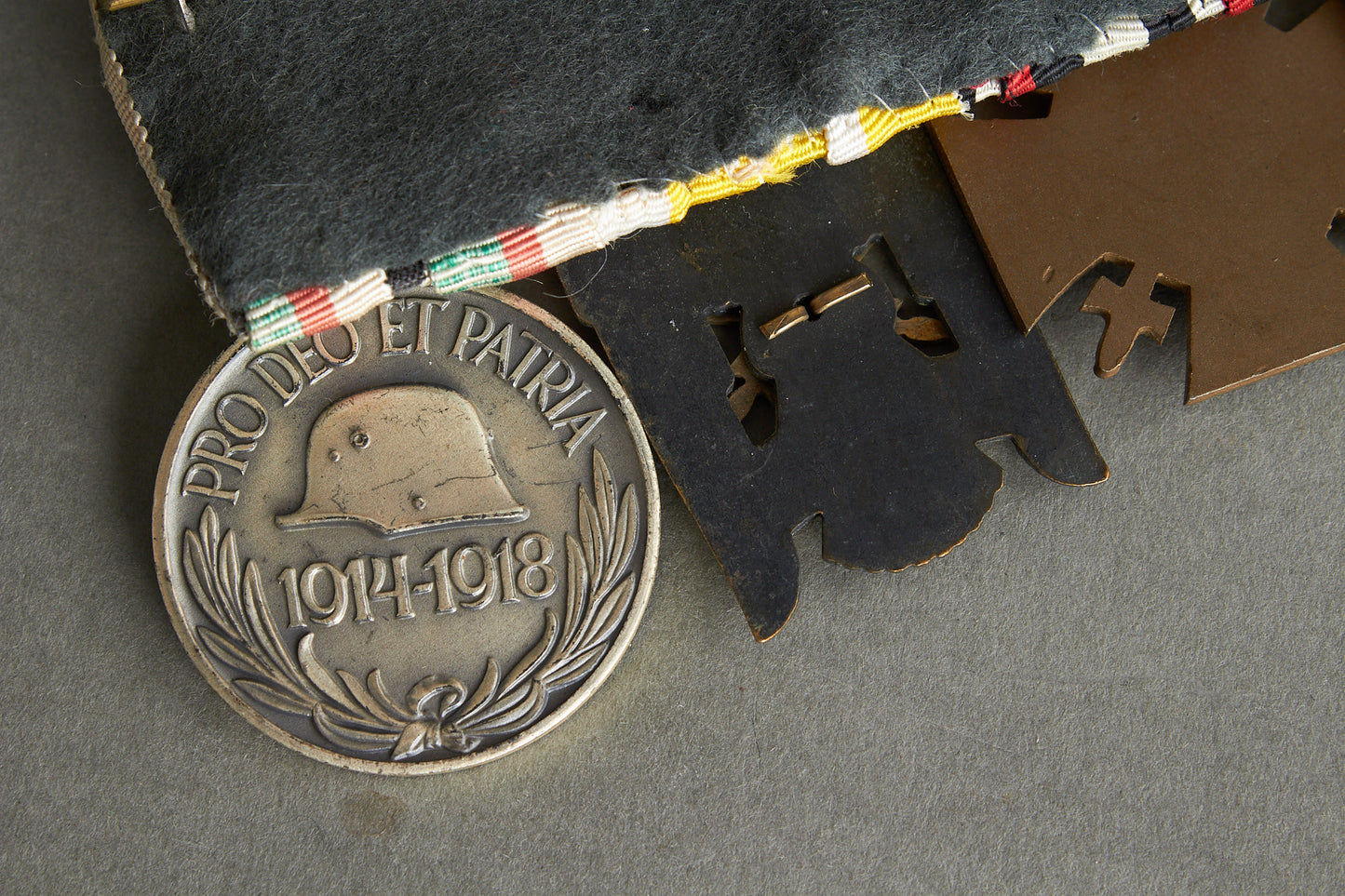 4-Place Medal Bar. Original.
