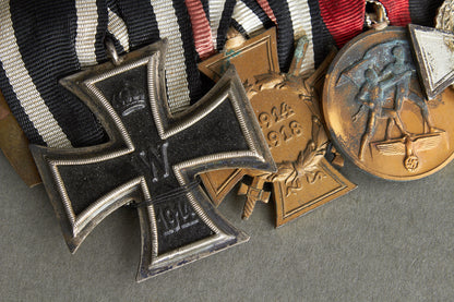 Large 6-Place Medal Bar. Original.