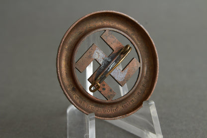 Early NSDAP "1933" Tinnie. Original.