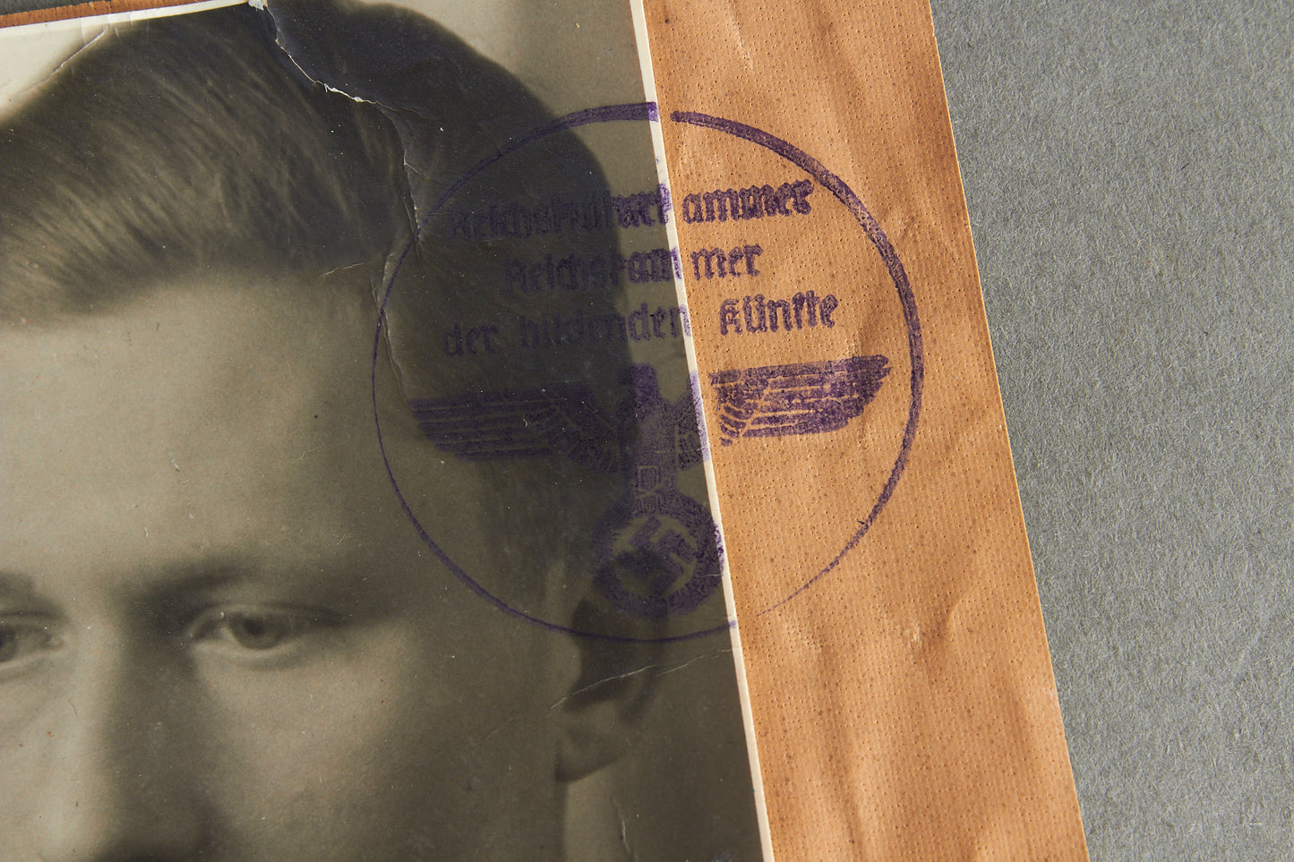 RARE "Reichskulturkammer" "Ausweis" Members identification. Original.