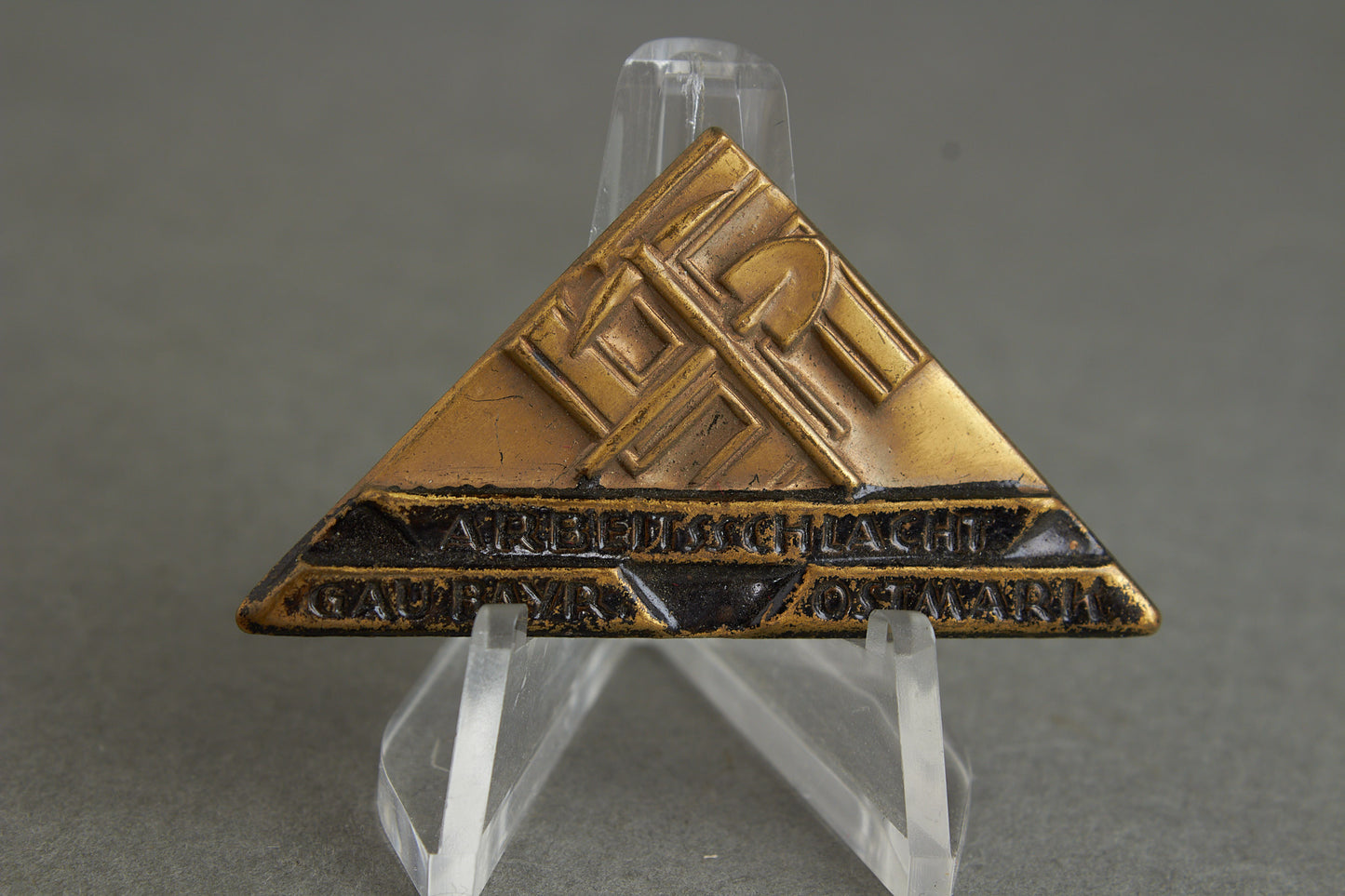 NSDAP/DAF "Arbeitsslacht" Tinnie. Original.