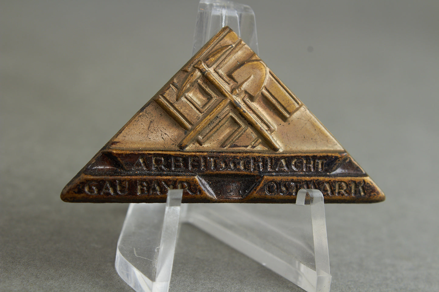NSDAP/DAF "Arbeitsslacht" Tinnie. Original.