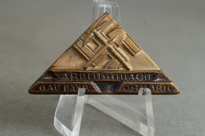 NSDAP/DAF "Arbeitsslacht" Tinnie. Original.