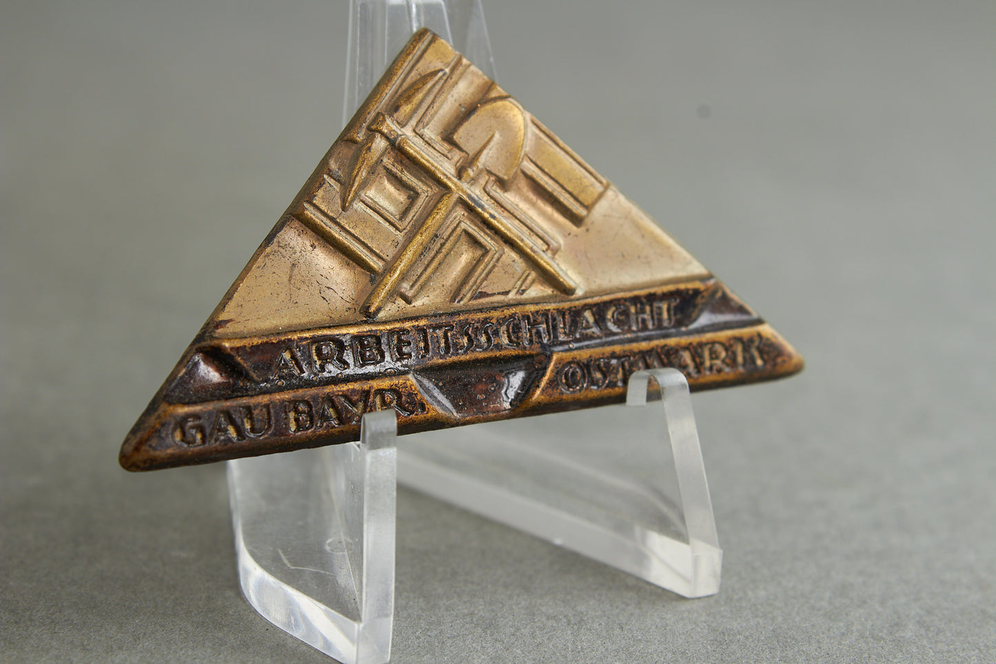 NSDAP/DAF "Arbeitsslacht" Tinnie. Original.