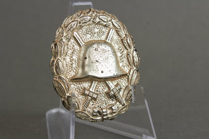 Wound Badge "Verwundetenabzeichen" in Silver. Original.