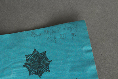 RLB "Reichsluftschutzbund" "Ausweis" Members identification. Rare. Original.