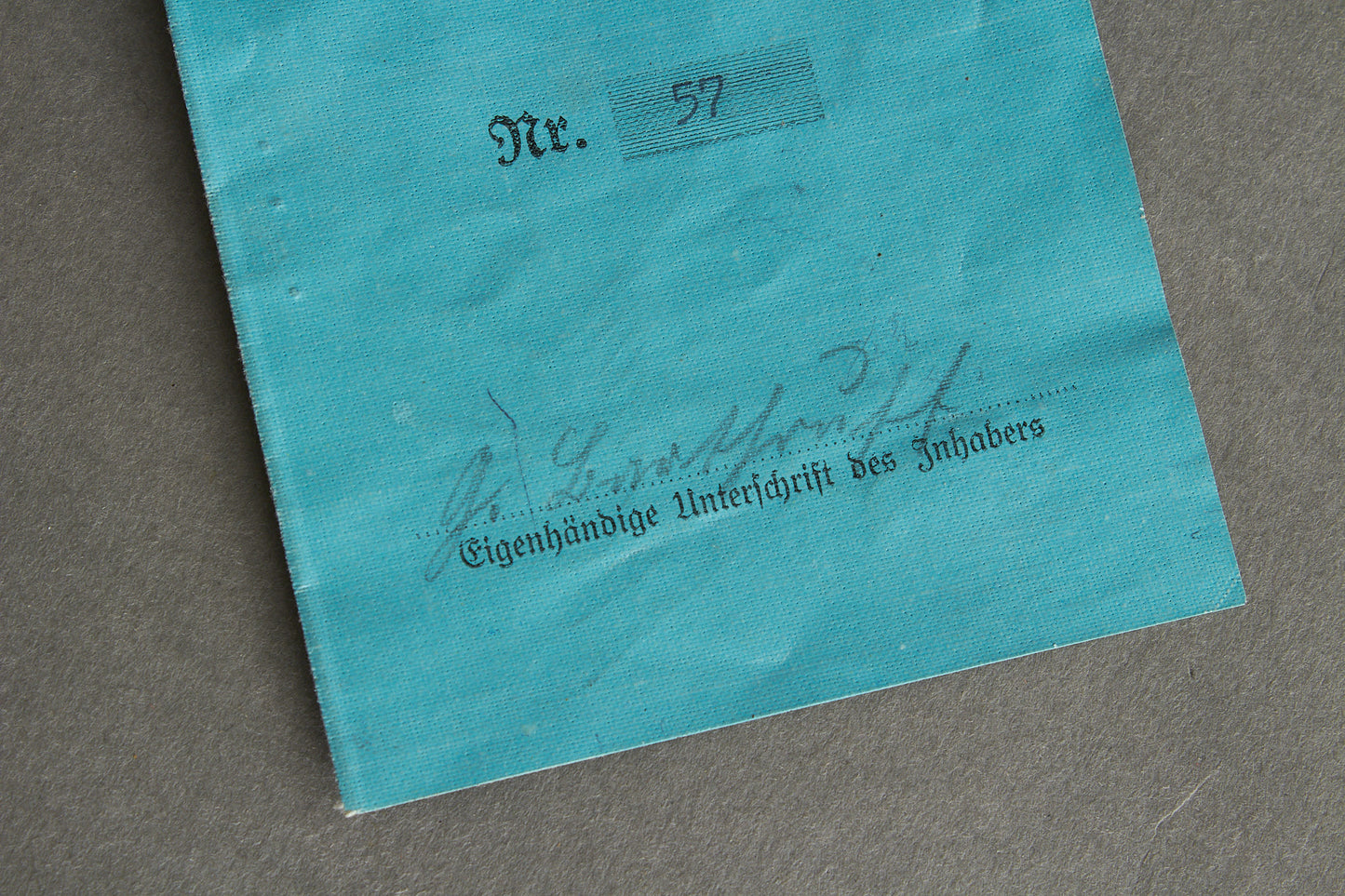 RLB "Reichsluftschutzbund" "Ausweis" Members identification. Rare. Original.