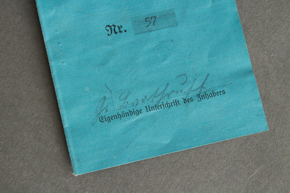 RLB "Reichsluftschutzbund" "Ausweis" Members identification. Rare. Original.