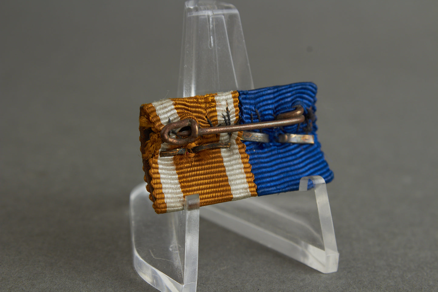 2-Place Ribbon Bar. With Miniatures. Rare. Original.