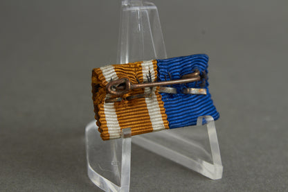 2-Place Ribbon Bar. With Miniatures. Rare. Original.