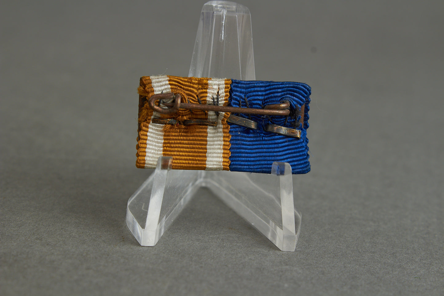 2-Place Ribbon Bar. With Miniatures. Rare. Original.