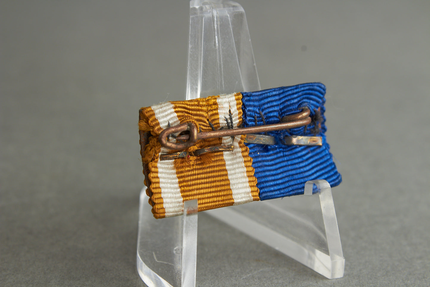 2-Place Ribbon Bar. With Miniatures. Rare. Original.