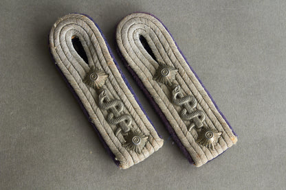 Wehrmacht "Sanitäter" Shoulder Boards. "Slip on". Matching pair. Original.