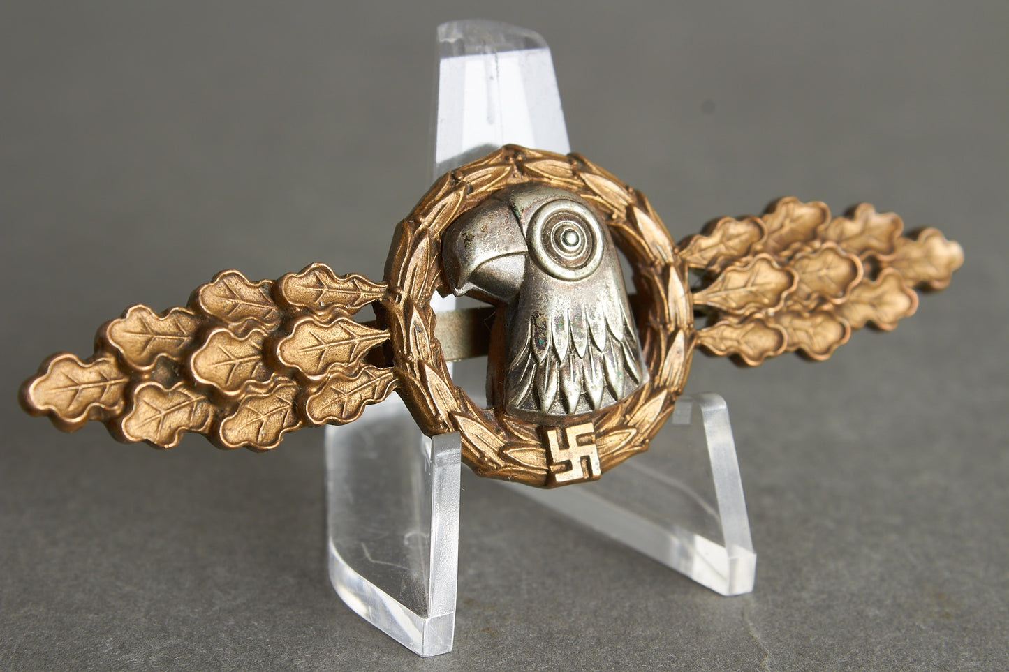 Luftwaffe "Frontflugspange für Aufklärer in Bronze". Original.