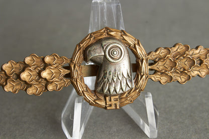 Luftwaffe "Frontflugspange für Aufklärer in Bronze". Original.